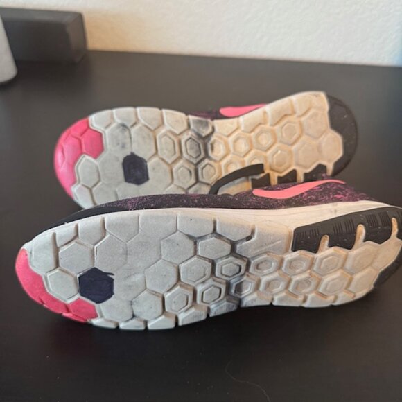 Nike Women's Flex Experience Running Shoe-Black/Pink Size 7.5 - Picture 5 of 5